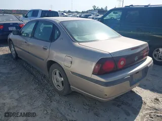 2003 Chevrolet Impala with VIN 2G1WF52K439253037, listed as a IAAI auction lot 42063747 with 186,610 mi miles. Bid and sale history available at carsss.com. Image 3.