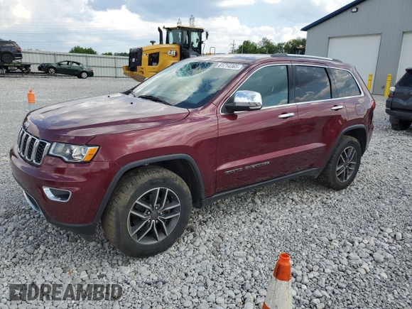 2019 Jeep Grand Cherokee Limited X with VIN 1C4RJFBG9KC709528, listed as a Copart auction lot 61714365 with 68,551 mi miles and Salvage title. Bid and sale history available at DreamBid. Image 1.