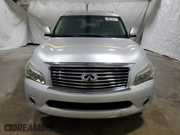 2011 Infiniti QX56 8-passenger with VIN JN8AZ2NC9B9302902, listed as a Copart auction lot 51126765 with 208,505 mi miles and Clean Title. Bid and sale history available at carsss.com. Image 5.