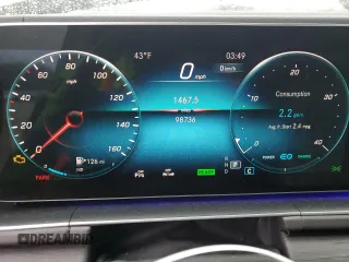 2020 Mercedes-Benz GLS with VIN 4JGFF5KE7LA132360, listed as a Copart auction lot 43253805 with 98,736 mi miles and Salvage Title. Bid and sale history available at carsss.com. Image 9.