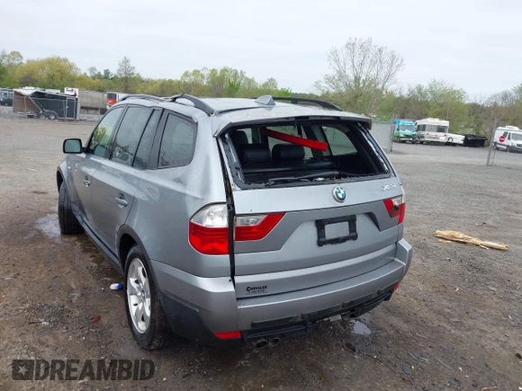 2007 BMW X3 3.0si with VIN WBXPC93477WF19603, listed as a IAAI auction lot 42055954 with 262,051 mi miles and . Bid and sale history available at DreamBid. Image 6.