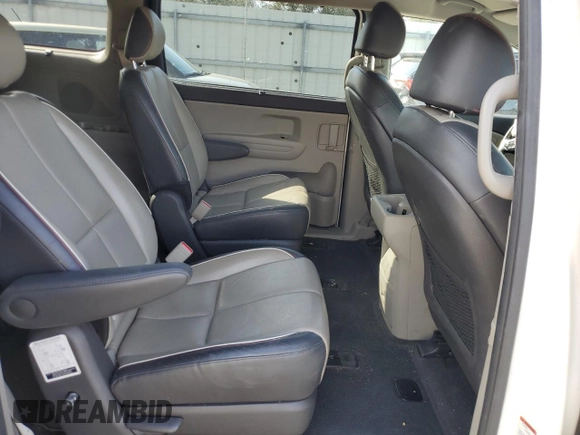 2017 Kia Sedona LX with VIN KNDMB5C1XH6237147, listed as a Copart auction lot 45484495 with Not Provided miles and Salvage Title. Bid and sale history available at DreamBid. Image 11.