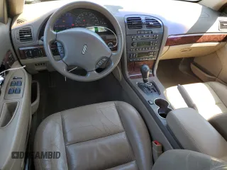 2001 Lincoln LS Sport with VIN 1LNHM87A31Y634664, listed as a Copart auction lot 53137475 with 120,072 mi miles and Salvage Title. Bid and sale history available at DreamBid. Image 8.