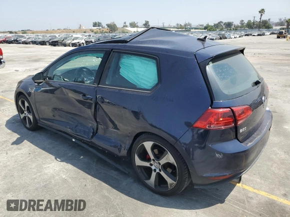 2015 Volkswagen GTI S z VIN 3VWTT7AU7FM062206, wystawiony jako Copart lot #58085615 z przebiegiem Nie podano mil oraz Szkoda całkowita • Salvage title. Historia ofert i sprzedaży dostępna na DreamBid. Obrazek 2.