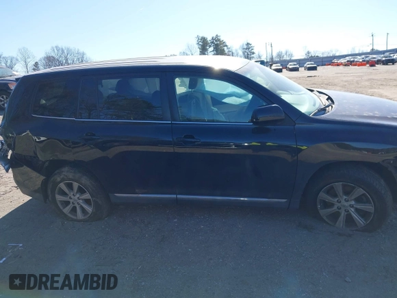 2013 Toyota Highlander with VIN 5TDZA3EH8DS046618, listed as a IAAI auction lot 41223251 with 148,568 mi miles and . Bid and sale history available at DreamBid. Image 13.