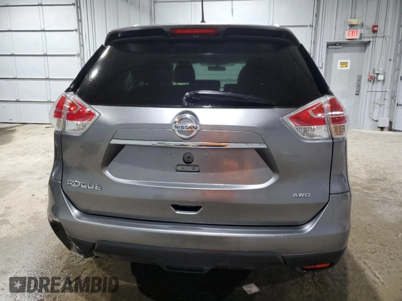 2016 Nissan Rogue S z VIN KNMAT2MV1GP621004, wystawiony jako Copart lot #41639915 z przebiegiem 129 185 mil mil oraz Szkoda całkowita • Salvage title. Historia ofert i sprzedaży dostępna na DreamBid. Obrazek 6.