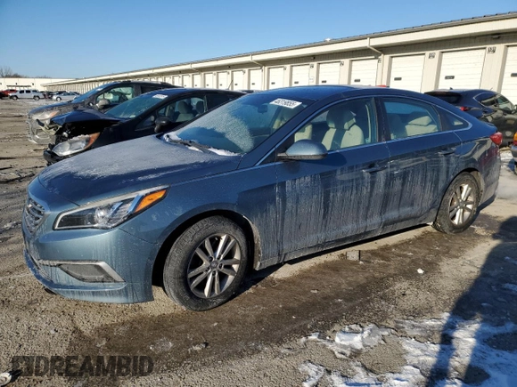 2017 Hyundai Sonata 2.4L with VIN 5NPE24AF2HH572793, listed as a Copart auction lot 46319855 with 150,244 mi miles and Salvage Title. Bid and sale history available at DreamBid. Image 1.