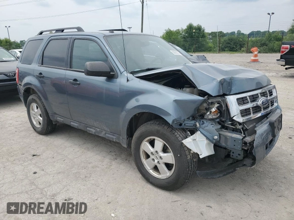 2012 Ford Escape XLT with VIN 1FMCU0DG9CKA89290, listed as a Copart auction lot 59290235 with 78,610 mi miles and Salvage title. Bid and sale history available at DreamBid. Image 4.