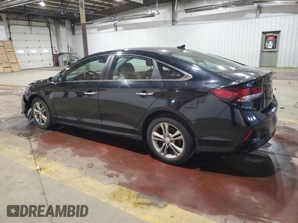 2018 Hyundai Sonata SEL with VIN 5NPE34AF7JH653663, listed as a Copart auction lot 50638425 with 84,538 mi miles and Salvage Title. Bid and sale history available at DreamBid. Image 2.