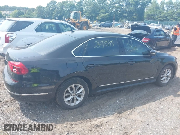 2016 Volkswagen Passat S with VIN 1VWAT7A30GC058676, listed as a IAAI auction lot 39978574 with Not provided miles and . Bid and sale history available at DreamBid. Image 4.