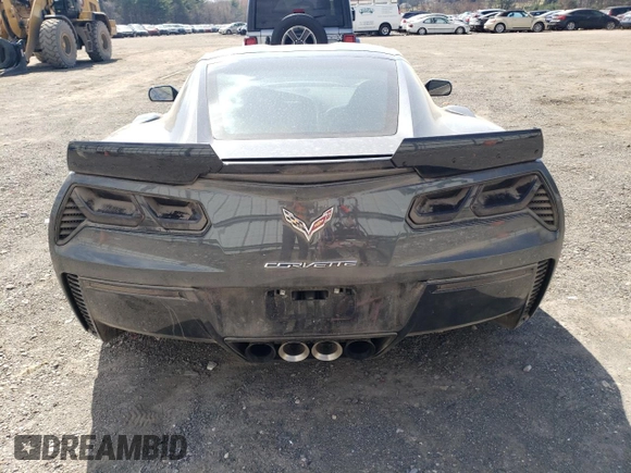 2017 Chevrolet Corvette Grand Sport 1LT with VIN 1G1YW2D79H5106328, listed as a Copart auction lot 49966725 with 26,413 mi miles and Salvage Title. Bid and sale history available at carsss.com. Image 6.