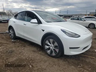 2021 Tesla Model Y Long Range z VIN 5YJYGDEE6MF077764, wystawiony jako Copart lot #53814015 z przebiegiem 87 903 mil mil oraz Szkoda całkowita • Salvage title. Historia ofert i sprzedaży dostępna na DreamBid. Obrazek 4.