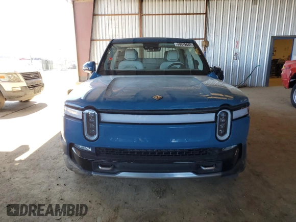 2022 Rivian R1T Adventure Package with VIN 7FCTGAAA8NN014044, listed as a Copart auction lot 49919865 with 0 mi miles and Salvage Title. Bid and sale history available at carsss.com. Image 5.