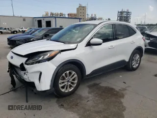 2020 Ford Escape SE with VIN 1FMCU0G63LUB47028, listed as a Copart auction lot 64065905 with 53,109 mi miles and Salvage title. Bid and sale history available at DreamBid. Image 1.