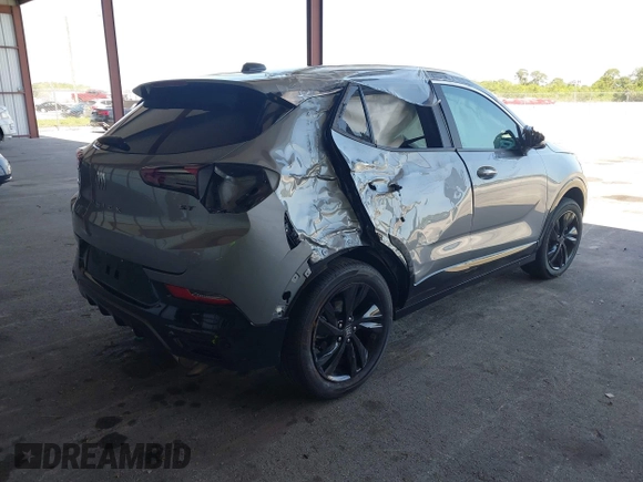 2024 Buick Encore GX Sport Touring with VIN KL4AMDSL9RB078814, listed as a IAAI auction lot 42275726 with Not provided miles and . Bid and sale history available at DreamBid. Image 4.