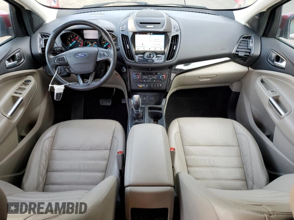2018 Ford Escape Titanium with VIN 1FMCU9J93JUA39495, listed as a Copart auction lot 66334685 with Not provided miles and Clean title. Bid and sale history available at DreamBid. Image 8.