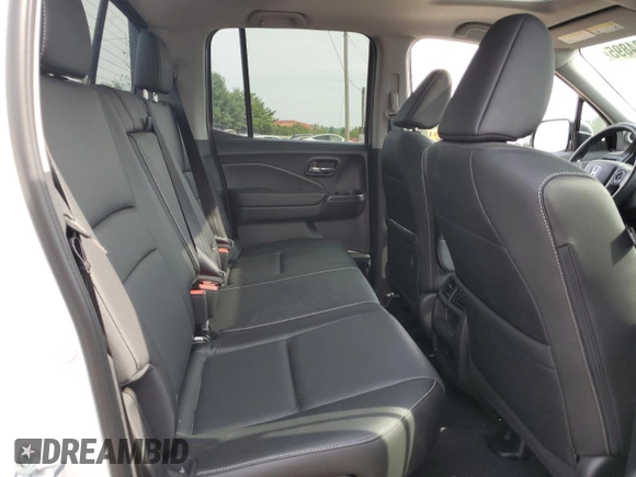 2023 Honda Ridgeline RTL with VIN 5FPYK3F53PB067003, listed as a Copart auction lot 58384895 with 31,983 mi miles and Salvage title. Bid and sale history available at DreamBid. Image 10.