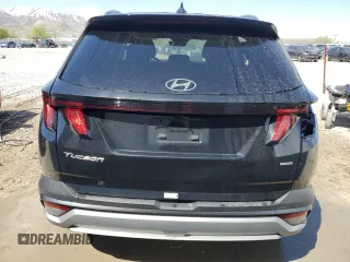 2025 Hyundai Tucson SEL with VIN 5NMJBCDEXSH476765, listed as a Copart auction lot 54607185 with 8,783 mi miles and Clean Title. Bid and sale history available at carsss.com. Image 6.
