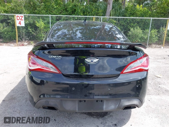 2013 Hyundai Genesis Coupe Grand Touring with VIN KMHHU6KJ4DU084544, listed as a IAAI auction lot 42392452 with 58,916 mi miles and . Bid and sale history available at DreamBid. Image 16.