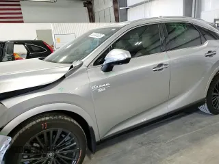 2024 Lexus RX with VIN 2T2BAMBA1RC042761, listed as a Copart auction lot 53048535 with 6,936 mi miles and Salvage Title. Bid and sale history available at carsss.com. Image 12.