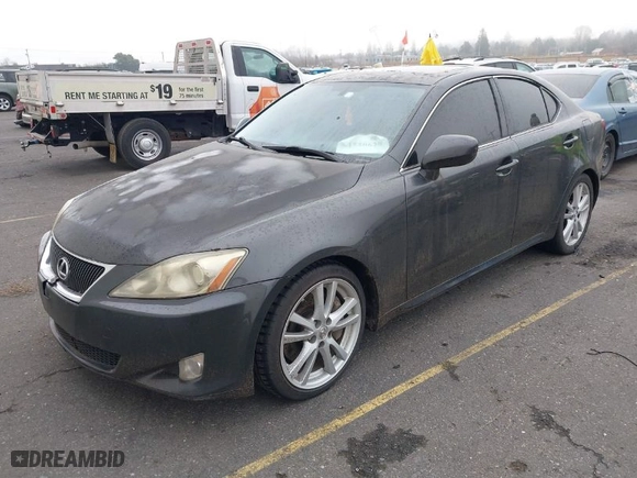 2006 Lexus IS 350 Auto with VIN JTHBE262162002303, listed as a IAAI auction lot 41550629 with 178,938 mi miles. Bid and sale history available at carsss.com. Image 2.