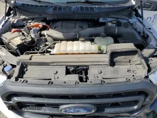 2021 Ford F-150 XL with VIN 1FTFW1CD3MFA73346, listed as a Copart auction lot 53357055 with 46,000 mi miles and Salvage title. Bid and sale history available at DreamBid. Image 12.