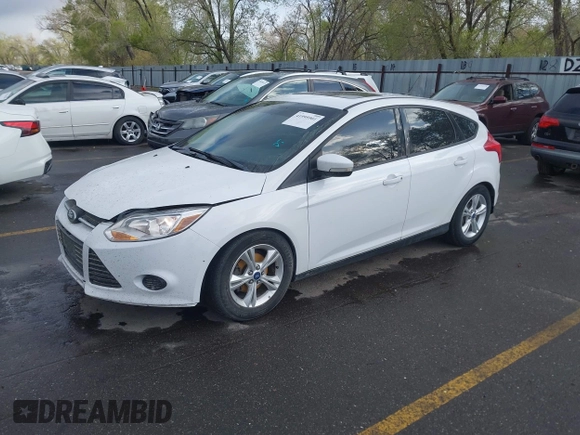2014 Ford Focus SE with VIN 1FADP3K21EL219834, listed as a IAAI auction lot 41995901 with 172,409 mi miles. Bid and sale history available at carsss.com. Image 2.