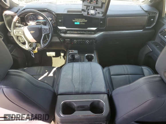 2023 Chevrolet Silverado 1500 with VIN 2GCUDJED9P1123897, listed as a Copart auction lot 46908315 with 27,712 mi miles and Salvage Title. Bid and sale history available at DreamBid. Image 8.
