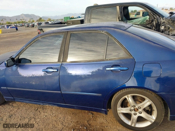 2001 Lexus IS 300 with VIN JTHBD182210029346, listed as a IAAI auction lot 42067420 with 216,031 mi miles. Bid and sale history available at carsss.com. Image 14.