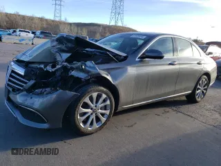 2019 Mercedes-Benz E 450 with VIN WDDZF6JBXKA606613, listed as a Copart auction lot 87020534 with 13,858 mi miles and Salvage Title. Bid and sale history available at DreamBid. Image 1.
