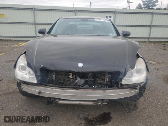 2009 Mercedes-Benz CLS-Class 5.5L with VIN WDDDJ72X99A142572, listed as a Copart auction lot 52297195 with 87,520 mi miles and Salvage Title. Bid and sale history available at carsss.com. Image 5.