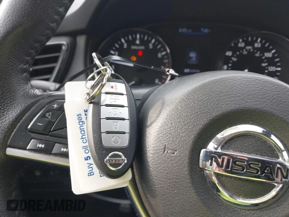 2019 Nissan Rogue SV with VIN KNMAT2MT3KP540707, listed as a IAAI auction lot 42034015 with 17,312 mi miles and . Bid and sale history available at DreamBid. Image 11.