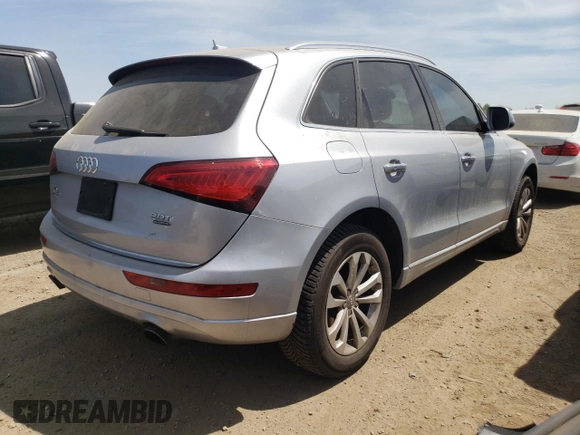 2016 Audi Q5 Premium with VIN WA1C2AFP9GA003866, listed as a Copart auction lot 56468165 with 97,467 mi miles and Salvage title. Bid and sale history available at DreamBid. Image 3.