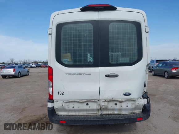 2021 Ford Transit Cargo with VIN 1FTBR1C89MKA03687, listed as a IAAI auction lot 41791299 with 116,341 mi miles and . Bid and sale history available at DreamBid. Image 15.