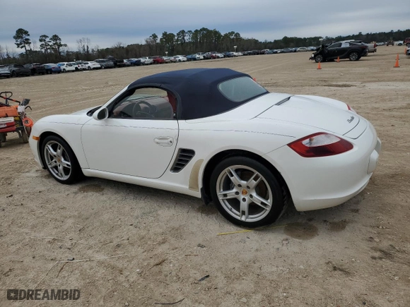 2008 Porsche Boxster with VIN WP0CA29878U712573, listed as a Copart auction lot 46510355 with 0 mi miles and Non Repairable. Bid and sale history available at carsss.com. Image 2.