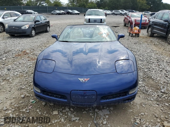 2004 Chevrolet Corvette with VIN 1G1YY32G845124459, listed as a Copart auction lot 72226674 with 25,361 mi miles and Salvage Title. Bid and sale history available at carsss.com. Image 5.