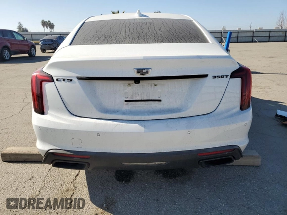 2022 Cadillac CT5 Luxury with VIN 1G6DM5RK6N0136036, listed as a Copart auction lot 42095055 with 14,325 mi miles and Salvage Title. Bid and sale history available at carsss.com. Image 6.