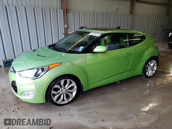 2012 Hyundai Veloster w/Black Int с VIN KMHTC6AD4CU044035, выставлен на аукционе Copart как лот 58576475 с пробегом 100 667 миль миль и Списание • Salvage title. История ставок и продаж доступна на DreamBid. Изображение 1.