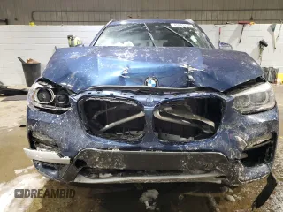 2020 BMW X3 xDrive30i with VIN 5UXTY5C05L9D22391, listed as a Copart auction lot 45843755 with Not Provided miles and Salvage Title. Bid and sale history available at DreamBid. Image 5.