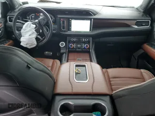 2023 GMC Yukon Denali Ultimate with VIN 1GKS2EKL6PR491207, listed as a Copart auction lot 42675175 with 25,213 mi miles and Salvage Title. Bid and sale history available at carsss.com. Image 8.