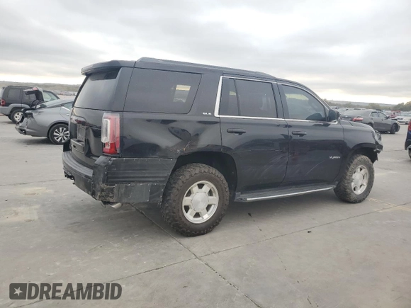 2017 GMC Yukon SLE with VIN 1GKS1AKC5HR173530, listed as a Copart auction lot 80486794 with 0 mi miles and Clean Title. Bid and sale history available at carsss.com. Image 3.