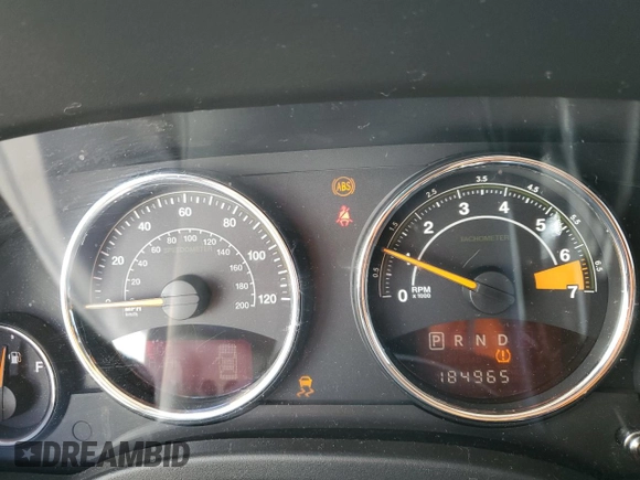 2014 Jeep Compass Latitude with VIN 1C4NJDEB8ED530267, listed as a Copart auction lot 49358905 with 184,965 mi miles and Salvage Title. Bid and sale history available at DreamBid. Image 9.