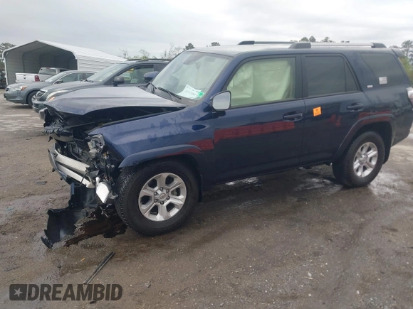 2022 Toyota 4Runner SR5 with VIN JTEMU5JR0N6028851, listed as a IAAI auction lot 41972880 with 38,484 mi miles and . Bid and sale history available at DreamBid. Image 17.