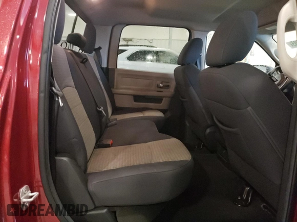 2012 Ram 1500 Big Horn with VIN 1C6RD7LT3CS209288, listed as a Copart auction lot 51516885 with 118,787 mi miles and Salvage Title. Bid and sale history available at carsss.com. Image 11.