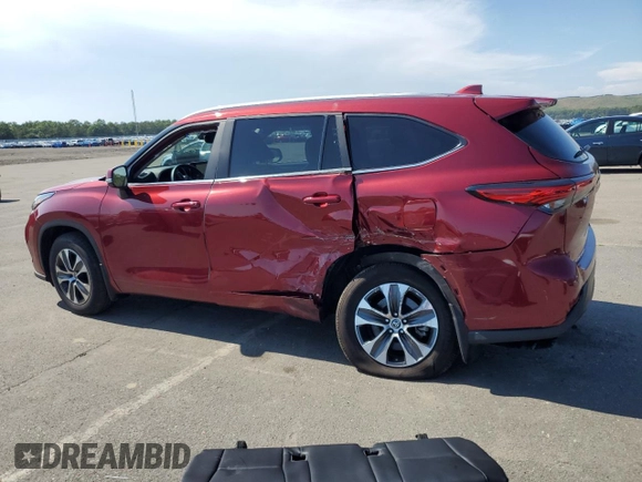 2023 Toyota Highlander L with VIN 5TDKDRBH2PS509311, listed as a Copart auction lot 61045995 with 14,411 mi miles and Salvage title. Bid and sale history available at DreamBid. Image 2.