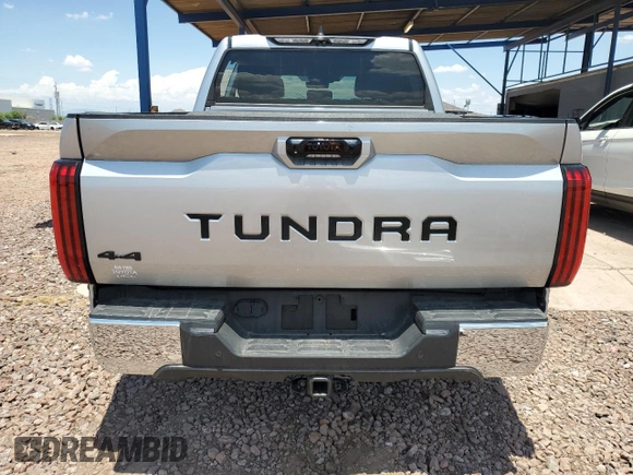 2024 Toyota Tundra SR5 with VIN 5TFLA5DBXRX171958, listed as a Copart auction lot 59407415 with 10,247 mi miles and Salvage title. Bid and sale history available at DreamBid. Image 6.