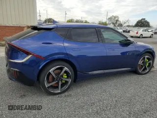 2023 Kia EV6 GT with VIN KNDC5DLE0P5131746, listed as a Copart auction lot 81498944 with 0 mi miles and Salvage Title. Bid and sale history available at carsss.com. Image 3.