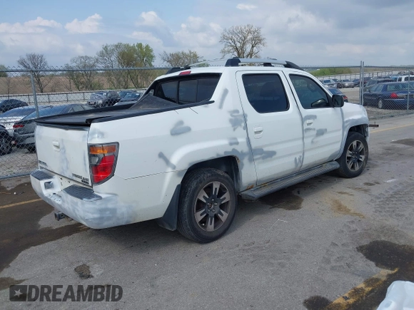 2007 Honda Ridgeline RTX with VIN 2HJYK16307H544780, listed as a IAAI auction lot 42169545 with 174,495 mi miles. Bid and sale history available at carsss.com. Image 4.