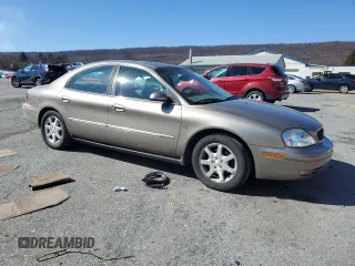 2003 Mercury Sable LS Premium with VIN 1MEFM55S03G611260, listed as a Copart auction lot 48560075 with 160,445 mi miles and Salvage Title. Bid and sale history available at carsss.com. Image 4.