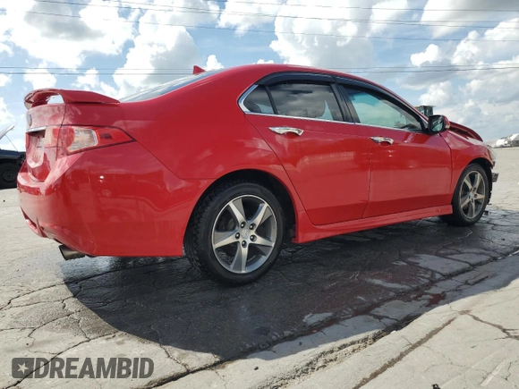 2012 Acura TSX Special Edition with VIN JH4CU2F86CC016201, listed as a Copart auction lot 60965275 with 222,142 mi miles and Salvage title. Bid and sale history available at DreamBid. Image 3.